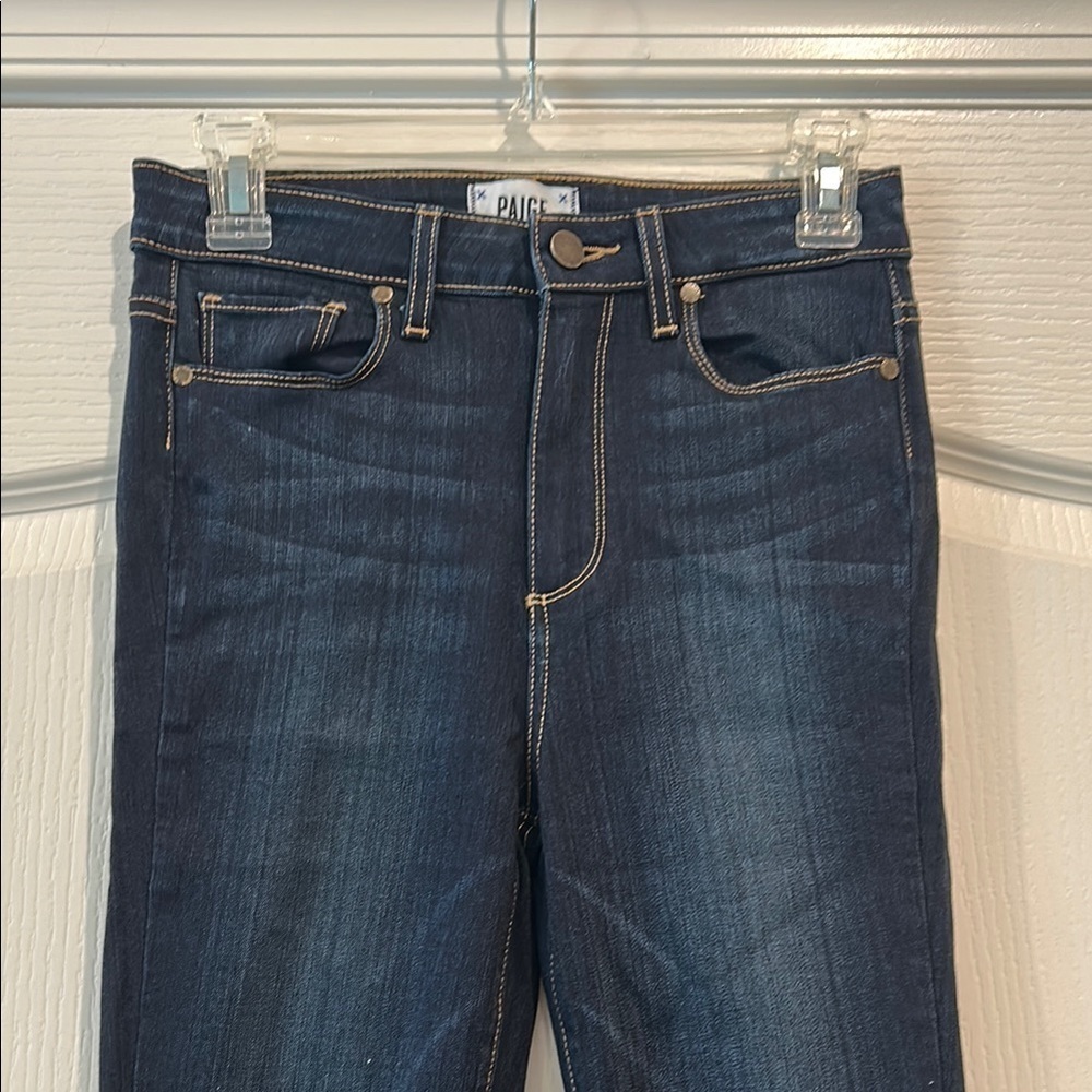 PAIGE LIKE New Margot Ultra Skinny Blue Skinny Jeans Classic Fit - Picture 2 of 6